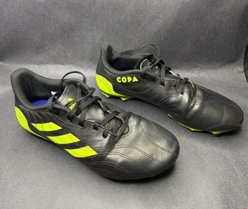 Adidas Copa Sense.3 FG Soccer Cleats Black Solar Yellow FW6535 mens Size 9